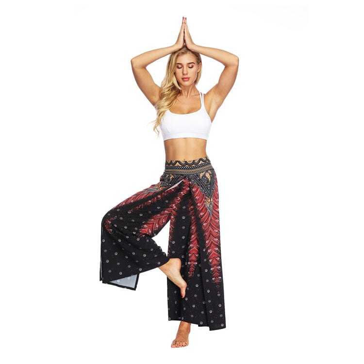 LILI - Sexy Bedruckte Locker Yoga Hosen