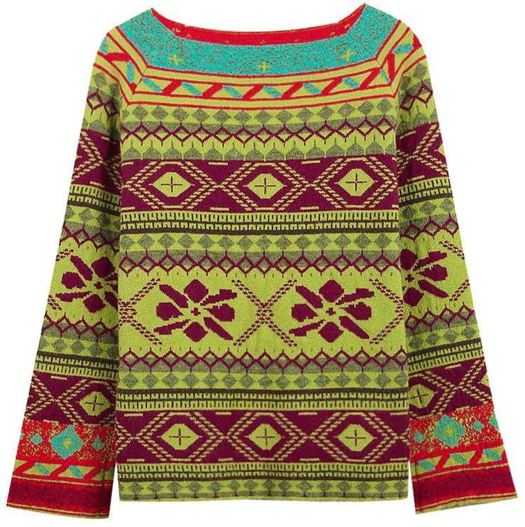 Lucia Comér® - Einzigartiger Print-Pullover