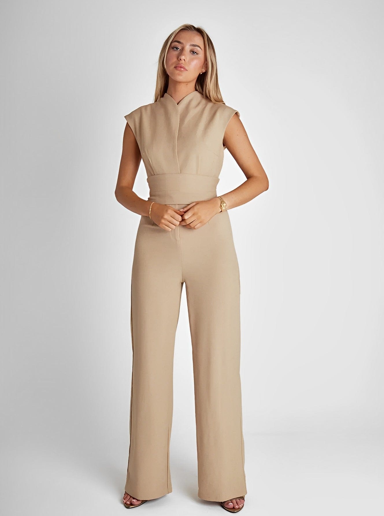 Lucia Comér® - Frauen Jumpsuit Lose Hosenbeine