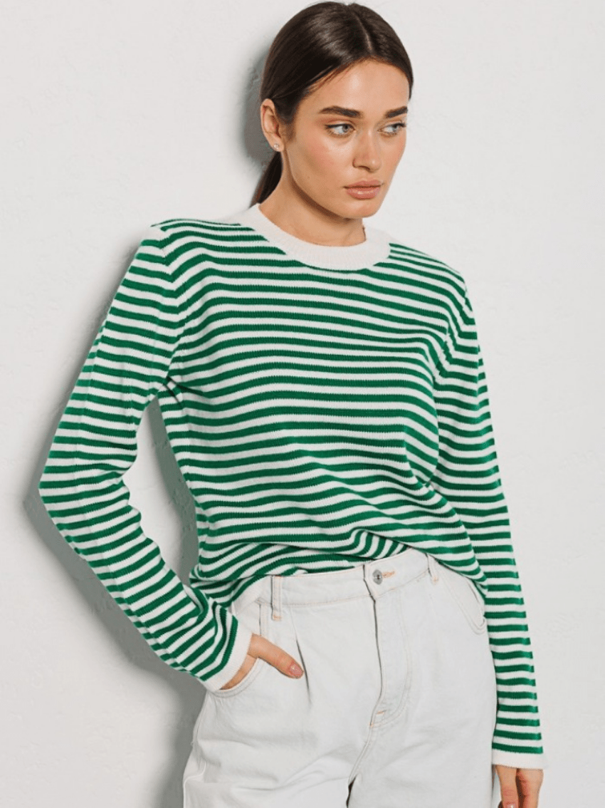 ONIE -  Striped Knitted Sweater