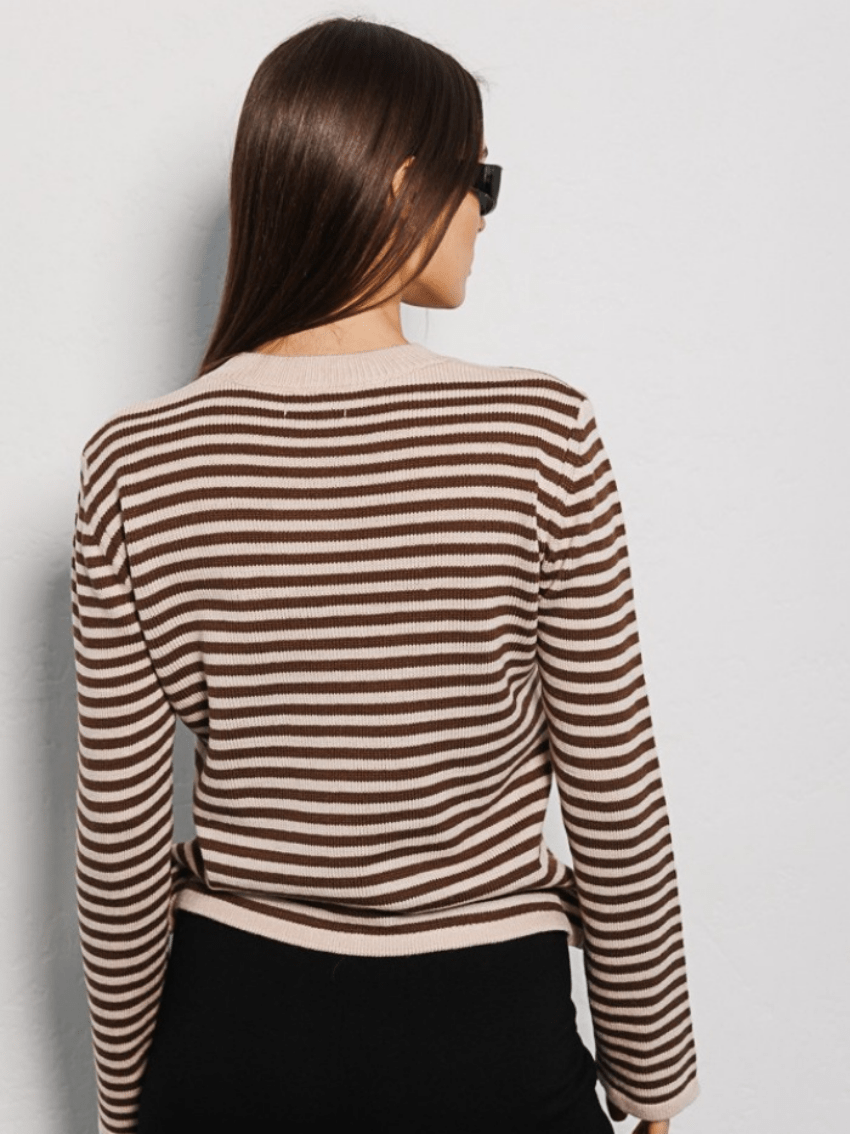 ONIE -  Striped Knitted Sweater