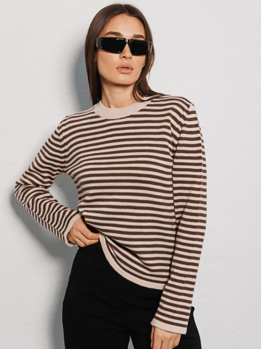 ONIE -  Striped Knitted Sweater