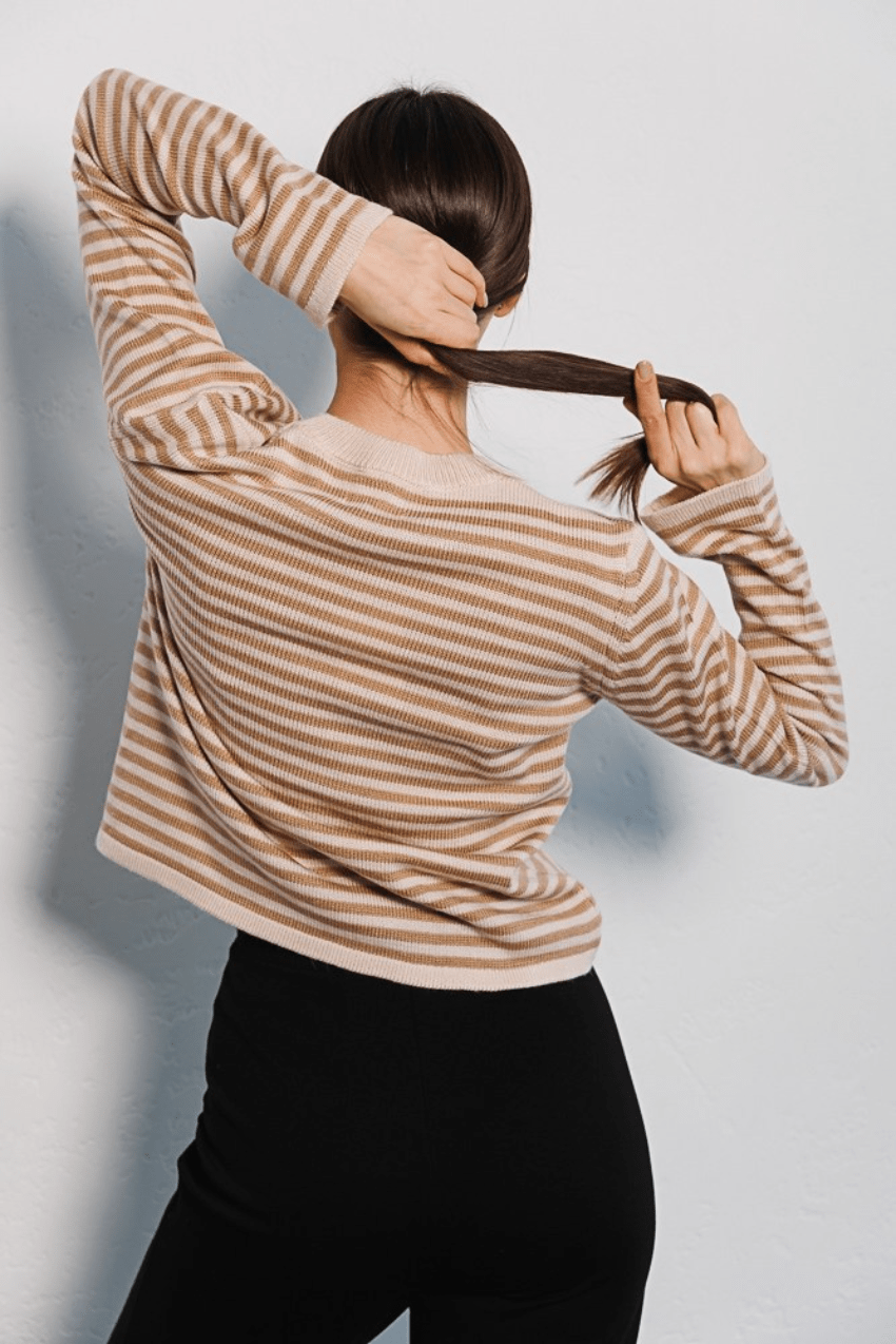 ONIE -  Striped Knitted Sweater