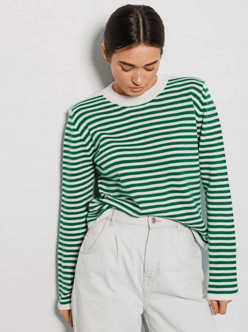 ONIE -  Striped Knitted Sweater