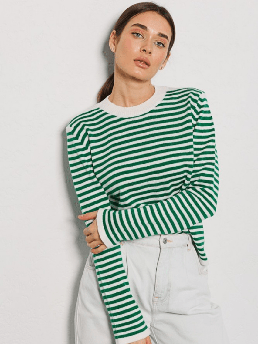 ONIE -  Striped Knitted Sweater