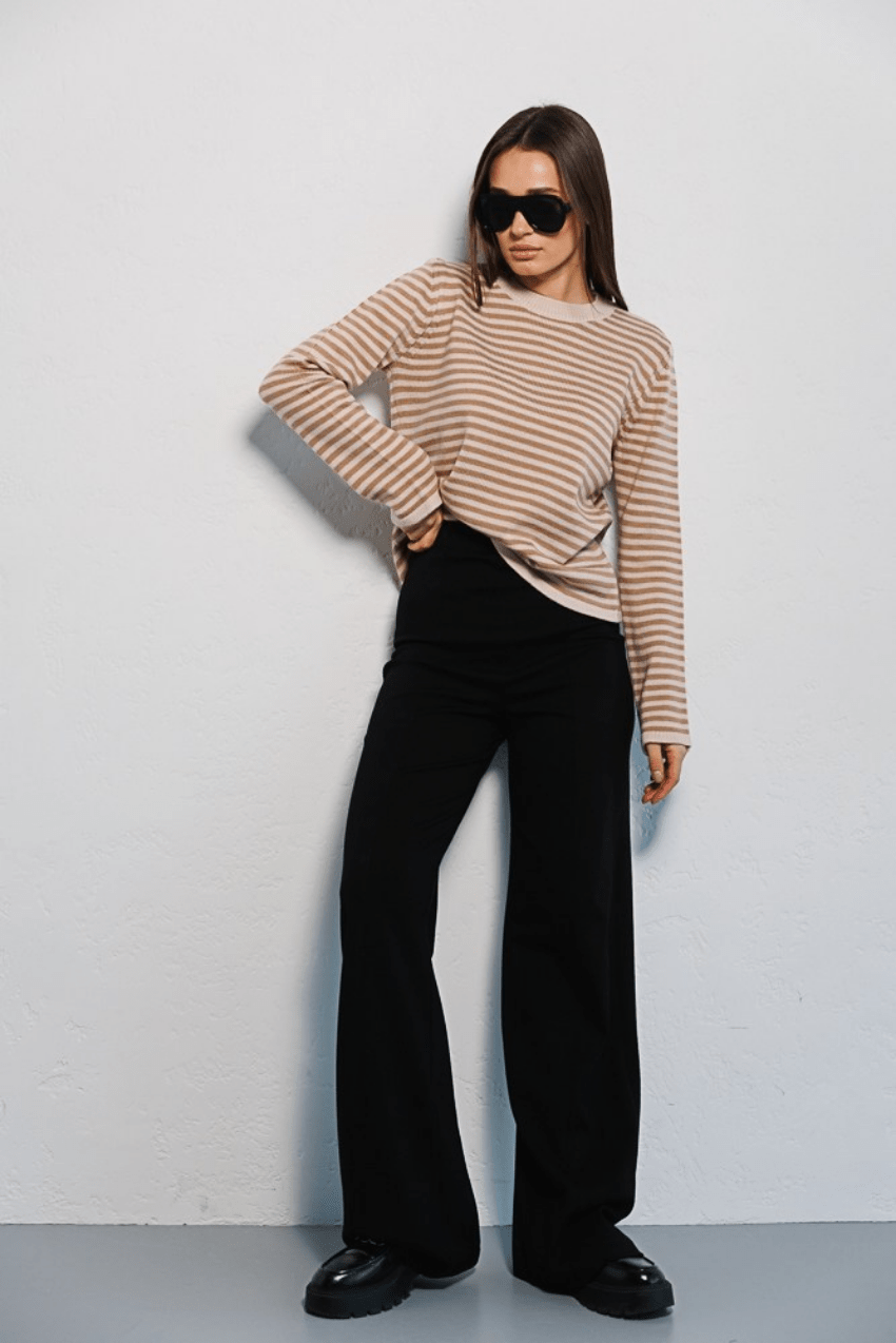 ONIE -  Striped Knitted Sweater