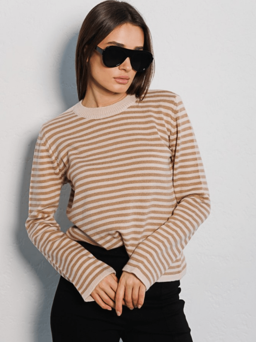 ONIE -  Striped Knitted Sweater