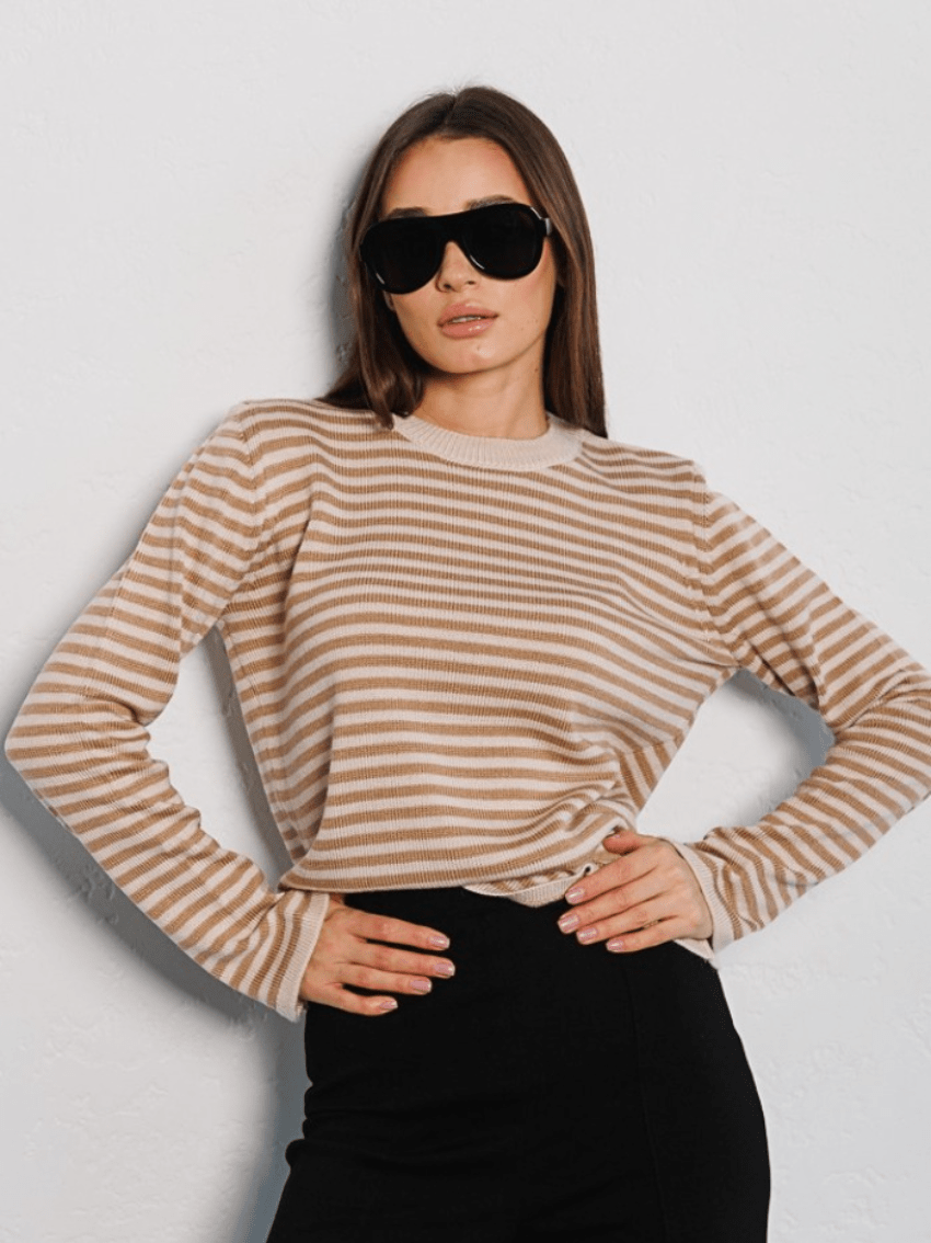 ONIE -  Striped Knitted Sweater