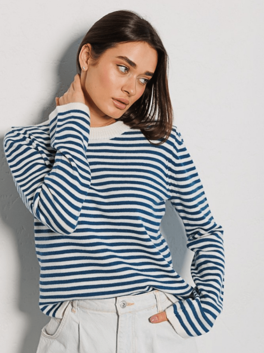 ONIE -  Striped Knitted Sweater