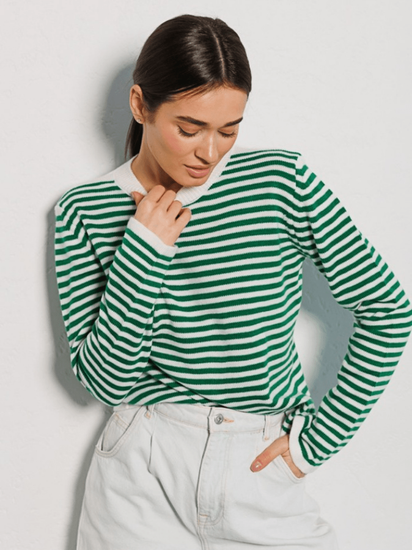 ONIE -  Striped Knitted Sweater