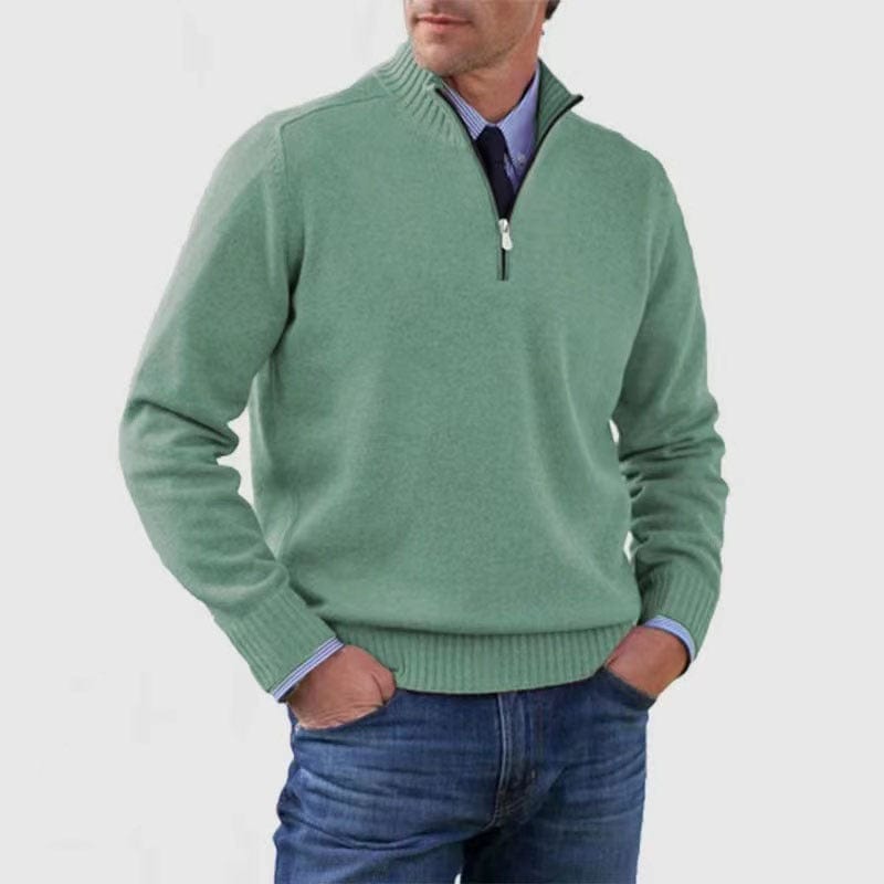 PIOLO - Lässiger Mock Neck Pullover